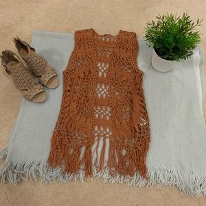 Boho style vest